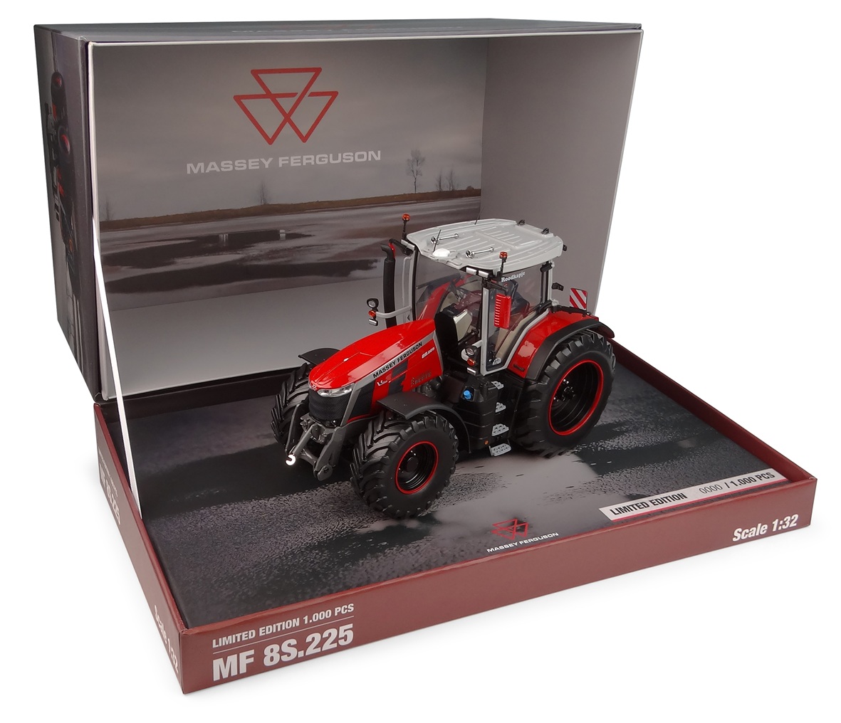 Massey Ferguson 8S.225 Loonbedrijf Beute Roodkapje Limited Edition 1000 stuks - 1:32